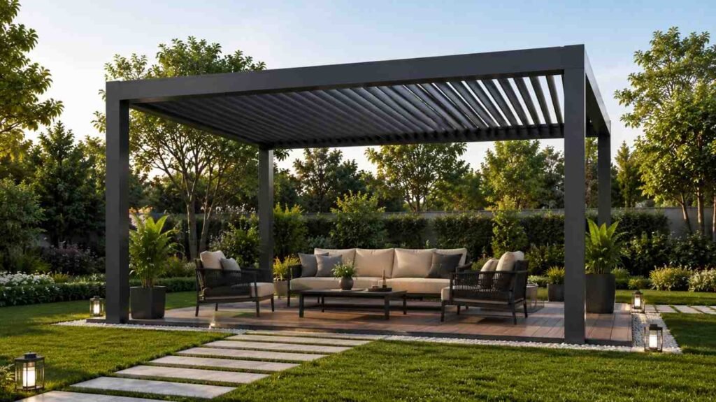 Freestanding pergola