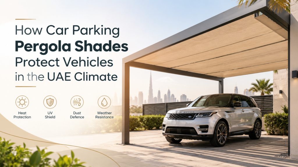 Car parking pergola shade