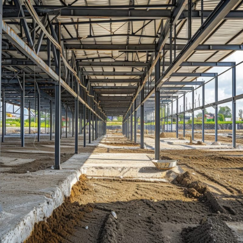view-modern-construction-site